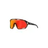 Eassun Paradiso Sunglasses, Matte Black Red