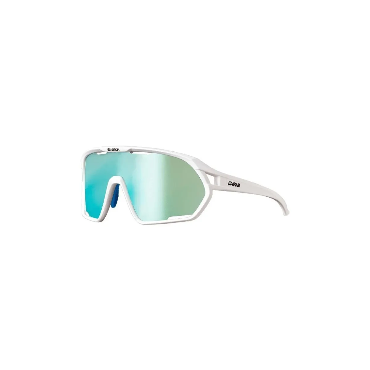 Eassun Paradiso Sunglasses, Matte White Blue Eassun Paradiso Sunglasses, Matte White Blue