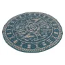 Easy Bilberry Round Matta, Grey, 150cm