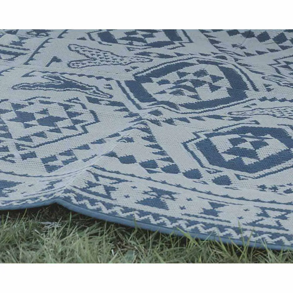 Easy Bilberry Square Matta, Grey, 200 x 150cm