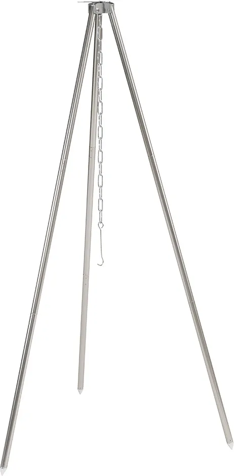 Easy Camp Campfire Aluminium Tripod, Silver, One Size