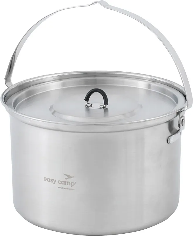 Easy Camp Campfire Pot, Silver, One Size