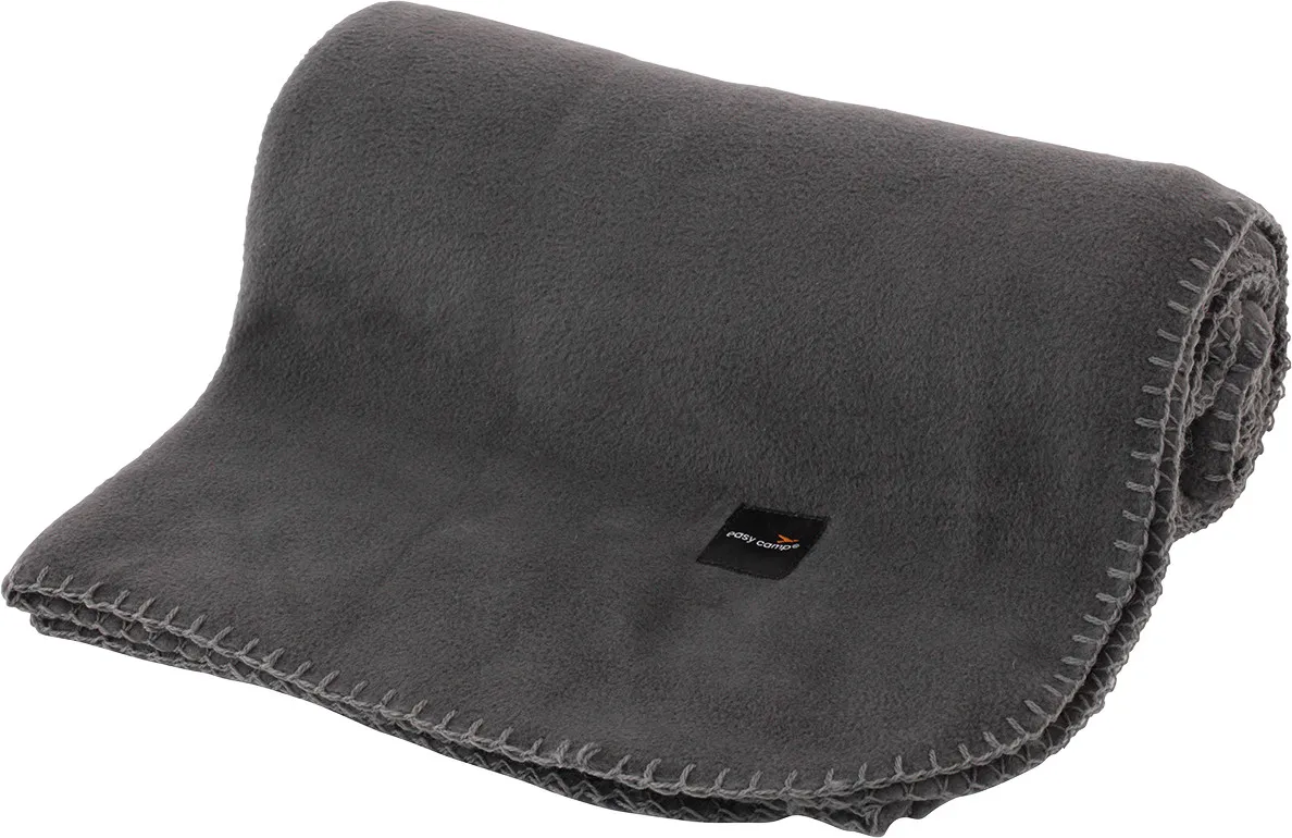 Easy Camp Heather Fleece Blanket, Grey