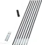 Easy Camp Pole DIY Set, Black, One Size