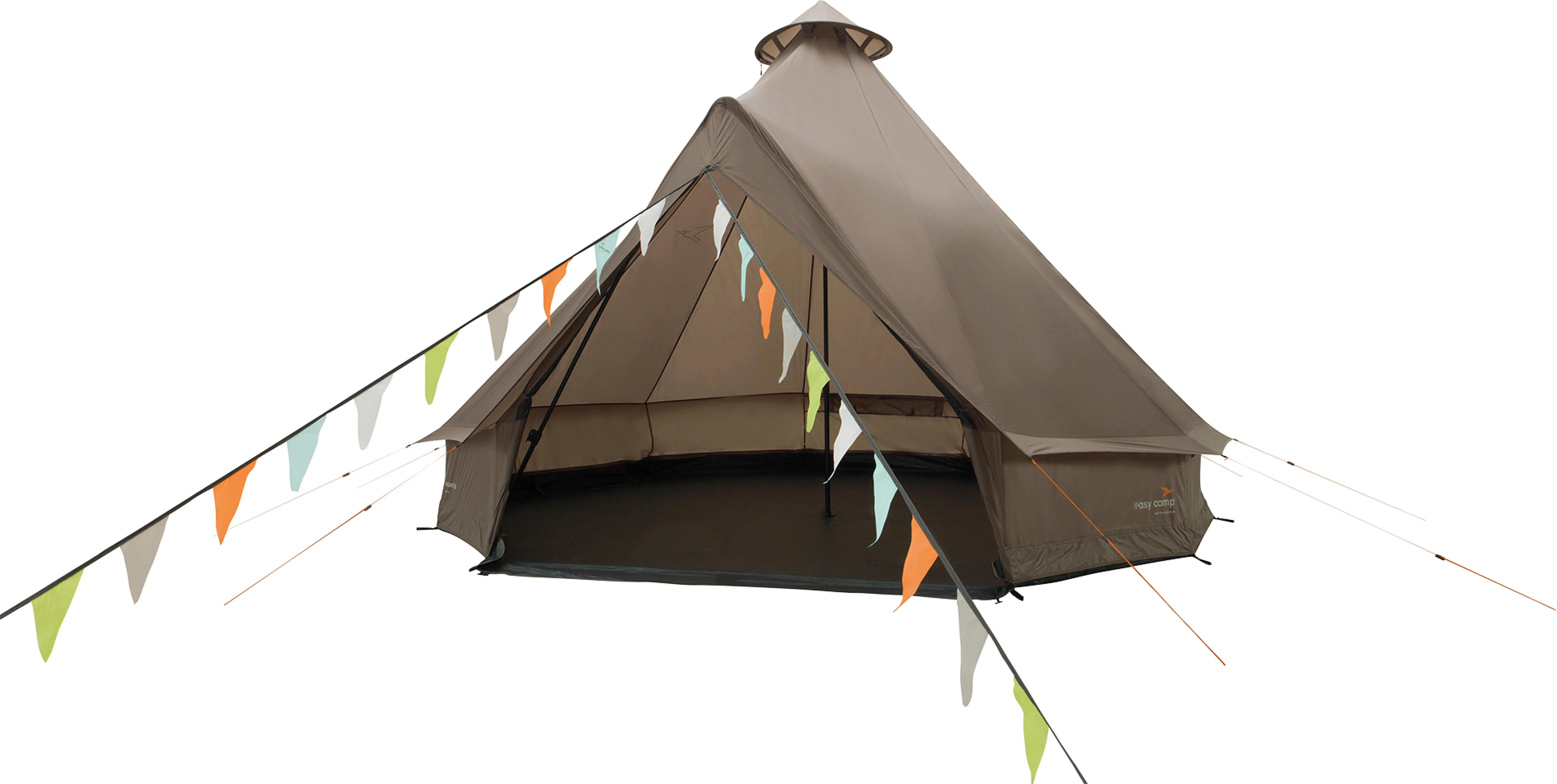 Easy Camp Vaulen Tipi, Dark Sand, One Size Easy Camp Vaulen Tipi, Dark Sand, One Size