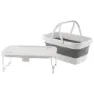 Easy Cerf Picnic Basket & Bord, White, One Size