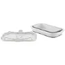 Easy Cerf Picnic Basket & Bord, White, One Size