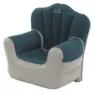 Easy Comfy Uppblåsbar Soffa, Steel blue, One Size
