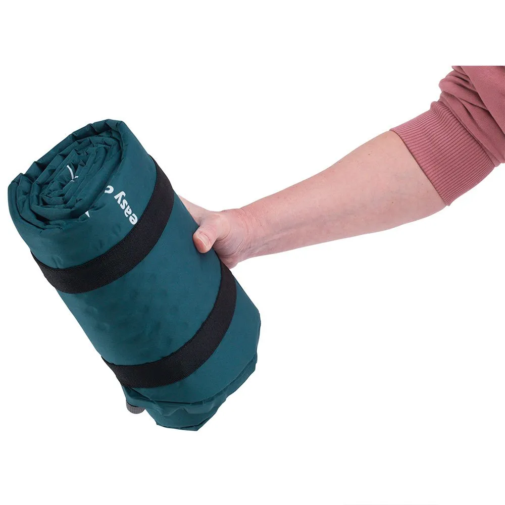 Easy Compact Single 2.5 Uppblåsbar Madrass, Pacific blue