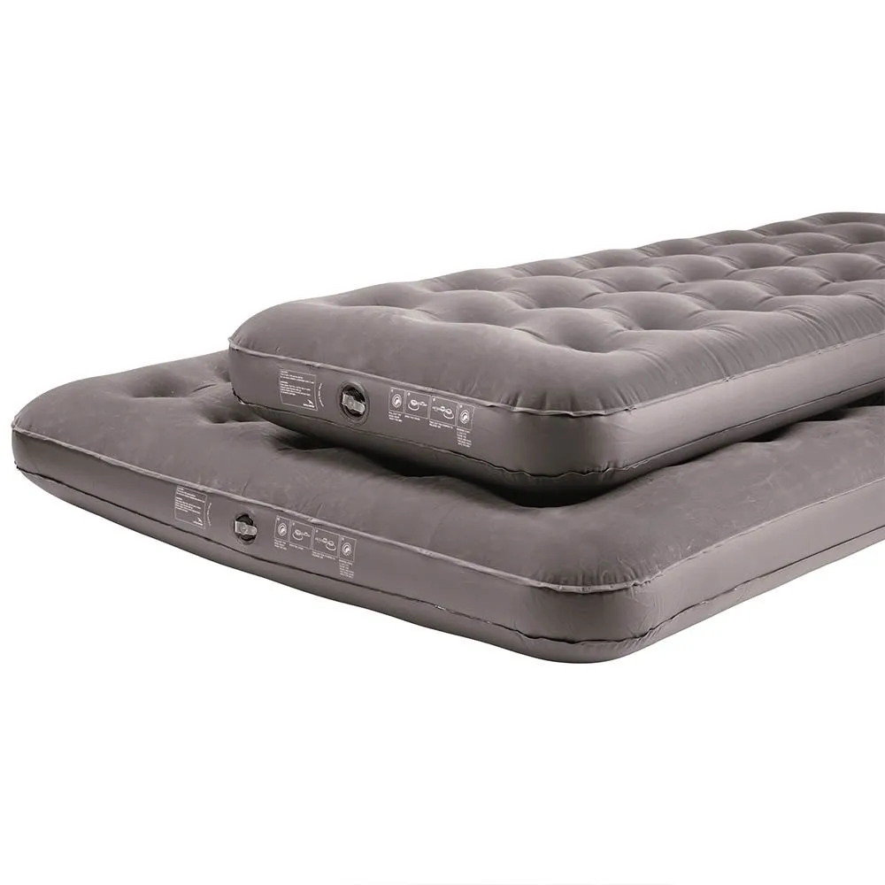 Easy Flock Luftmadrass, Grey, One Size