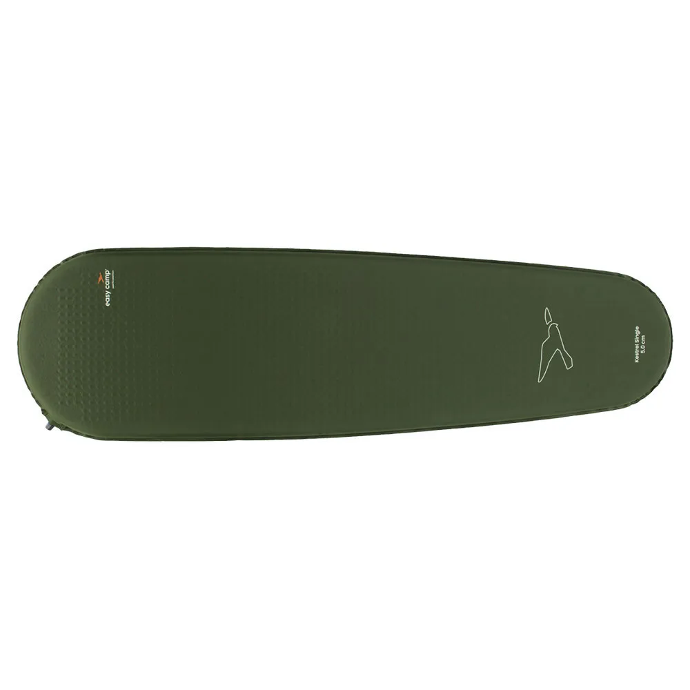 Easy Kestrel Single 5 Cm Uppblåsbar Madrass, Pacific blue