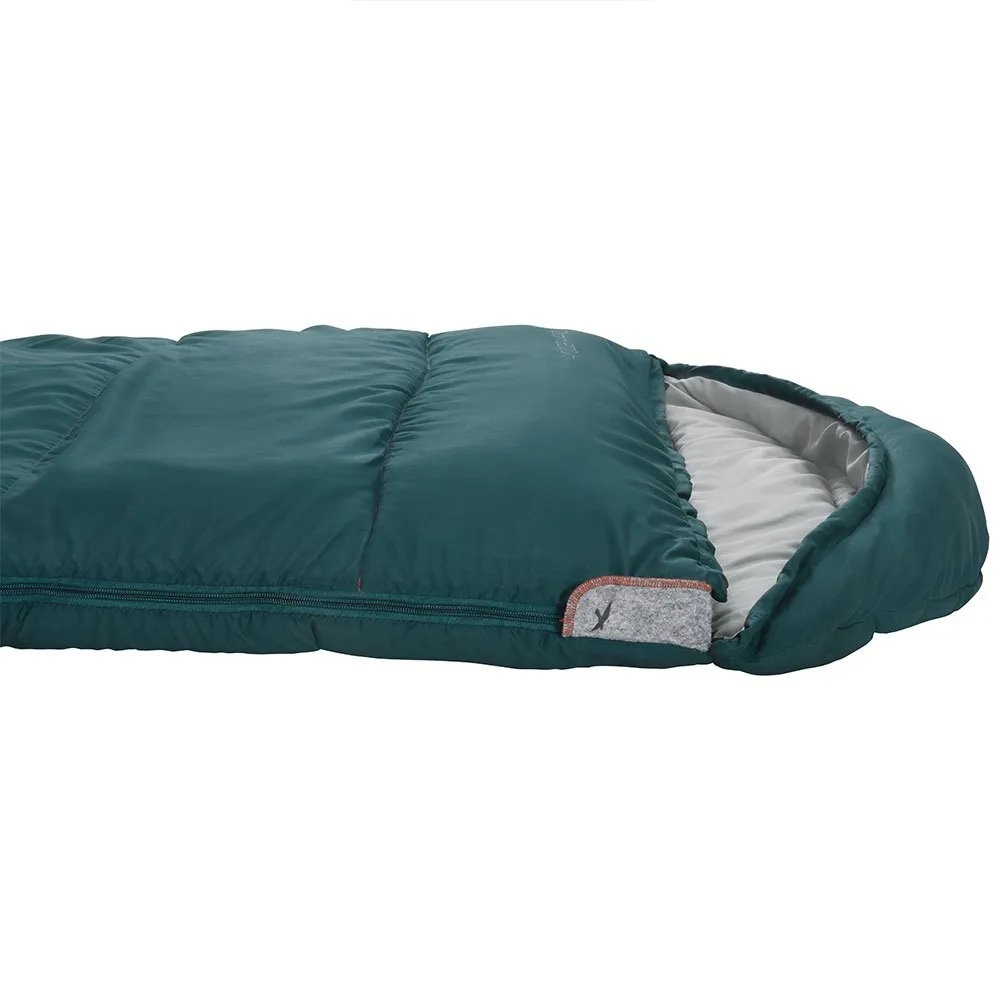 Easy Moon 200 Junior Sovsäck, Dark green, Left Zipper
