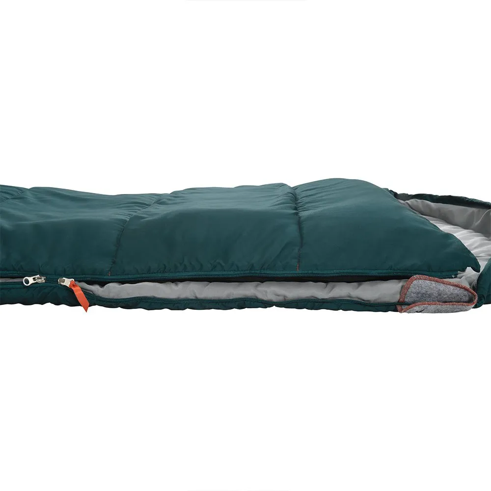 Easy Moon 200 Junior Sovsäck, Dark green, Left Zipper