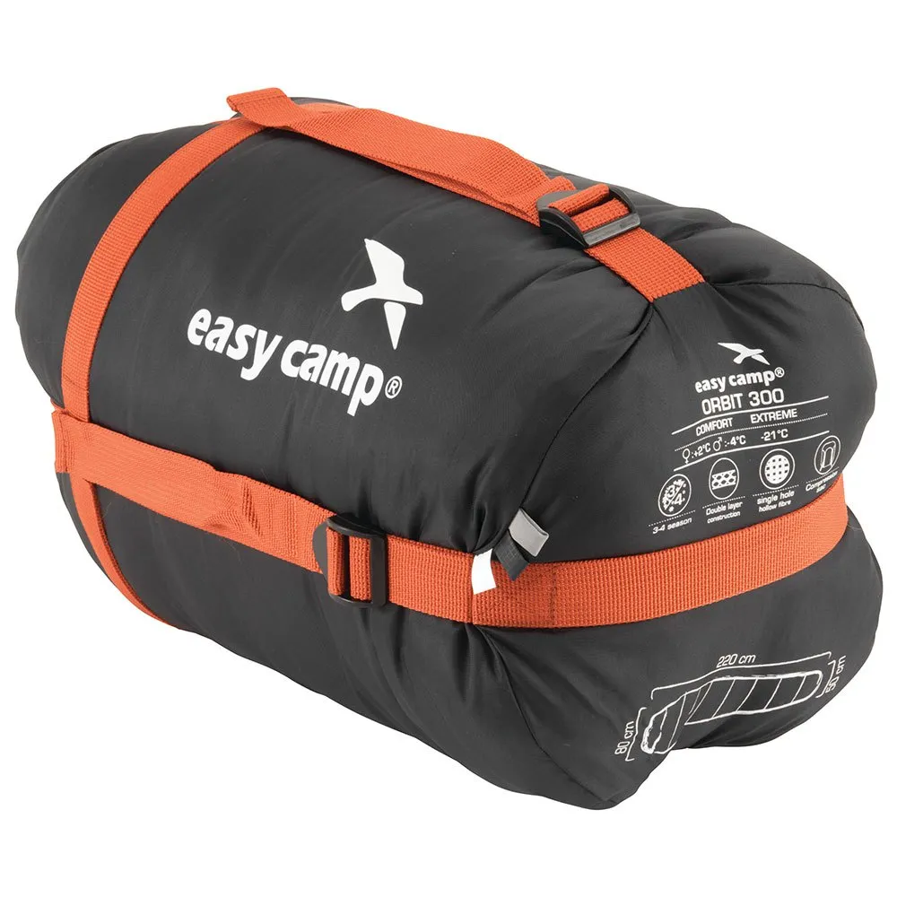 Easy Orbit 300 -4º Sovsäck, Blue, Left Zipper
