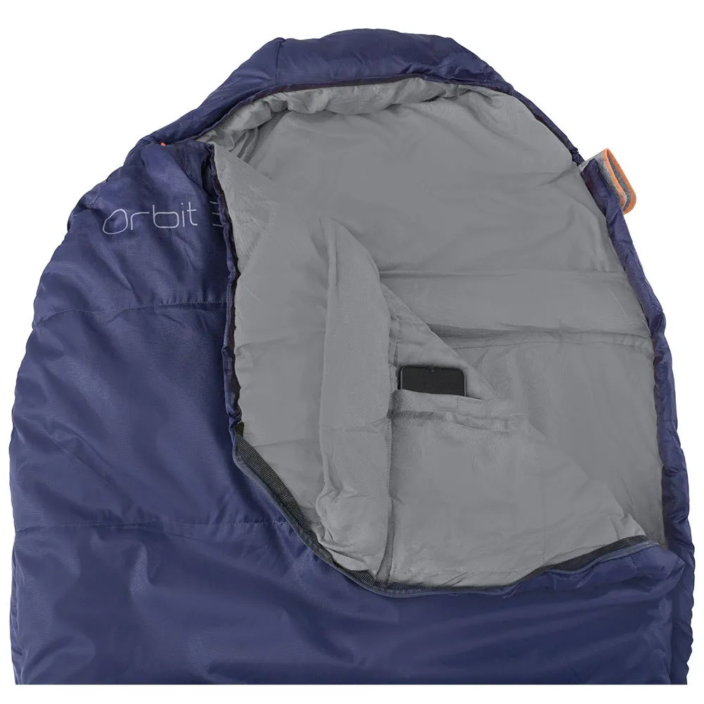 Easy Orbit 300 -4º Sovsäck, Blue, Left Zipper