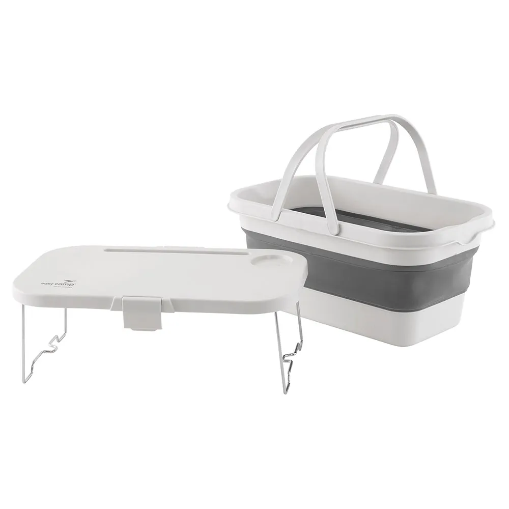 Easy Picnic Basket&table Köksredskap, White, One Size