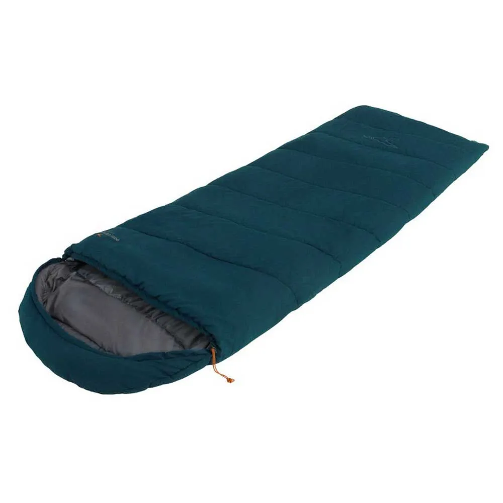Easy Raven I Square 2°c Sovsäck, Blue, Left Zipper