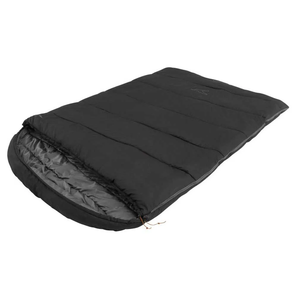 Easy Raven Square Double 5°c Sovsäck, Blue, Double Zipper