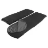 Easy Raven Square Double 5°c Sovsäck, Blue, Double Zipper