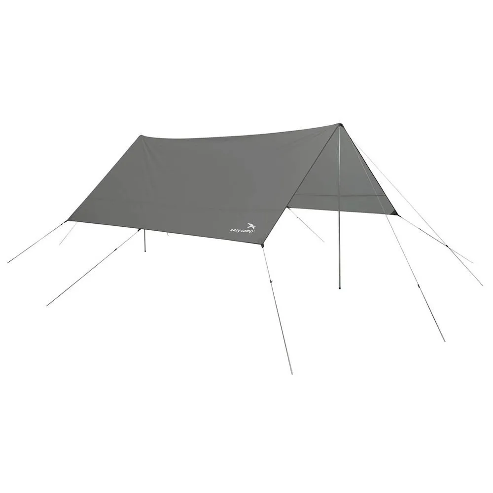 Easy Tarp 4x4m Presenning, Grey, One Size