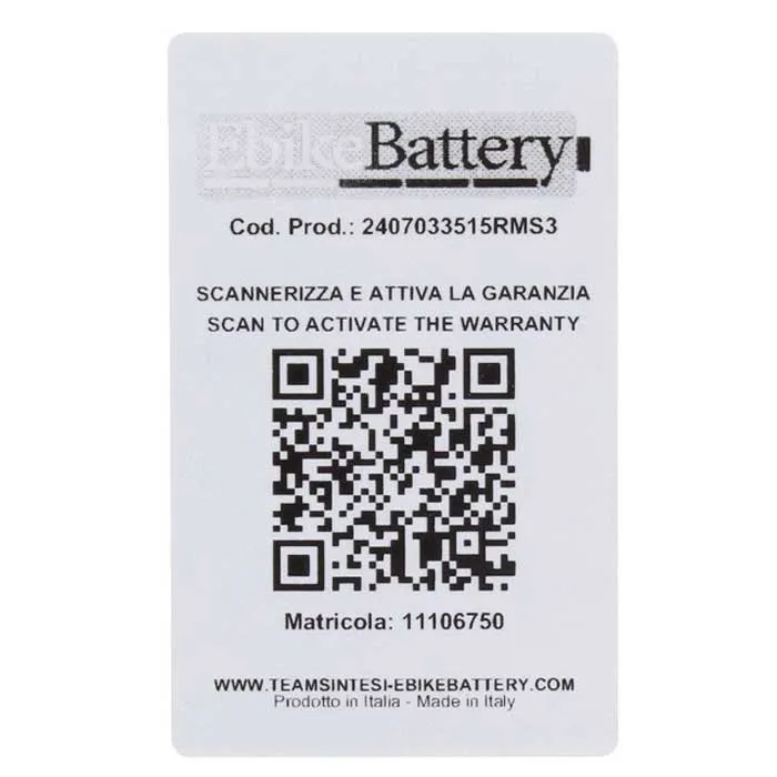 Ebike Battery 24v 12.5ah Vertical Lithium Batteri, Blue, One Size