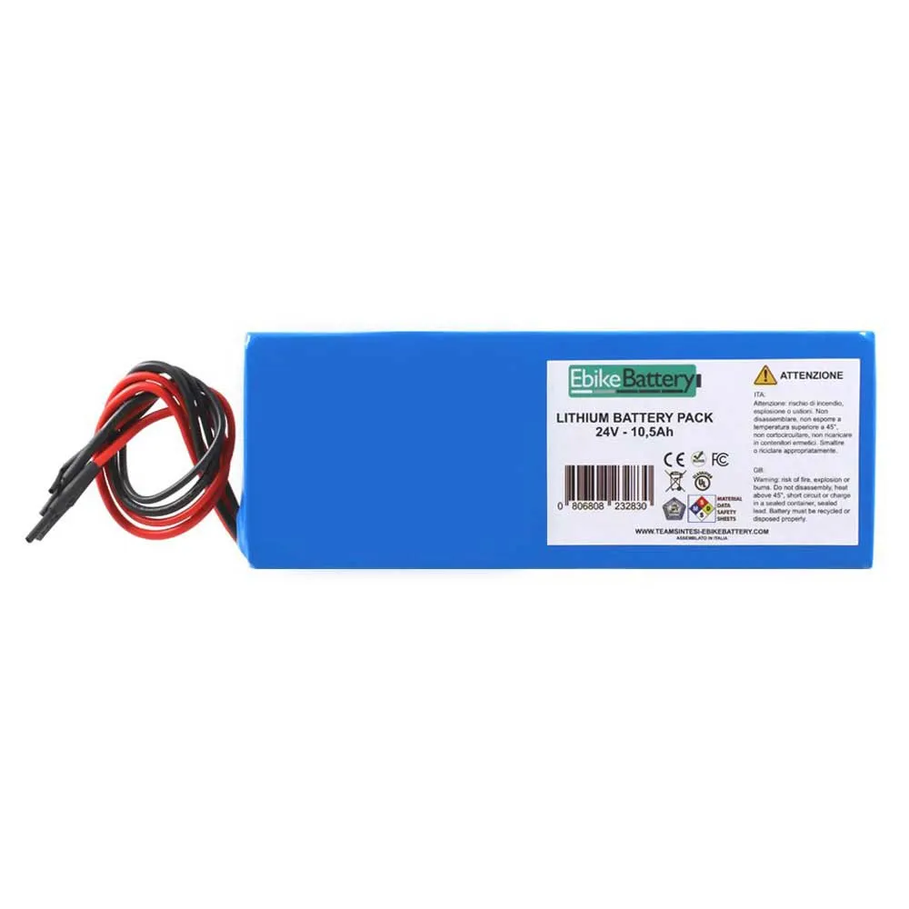 Ebike Battery 24v 12.5ah Vertical Lithium Batteri, Blue, One Size