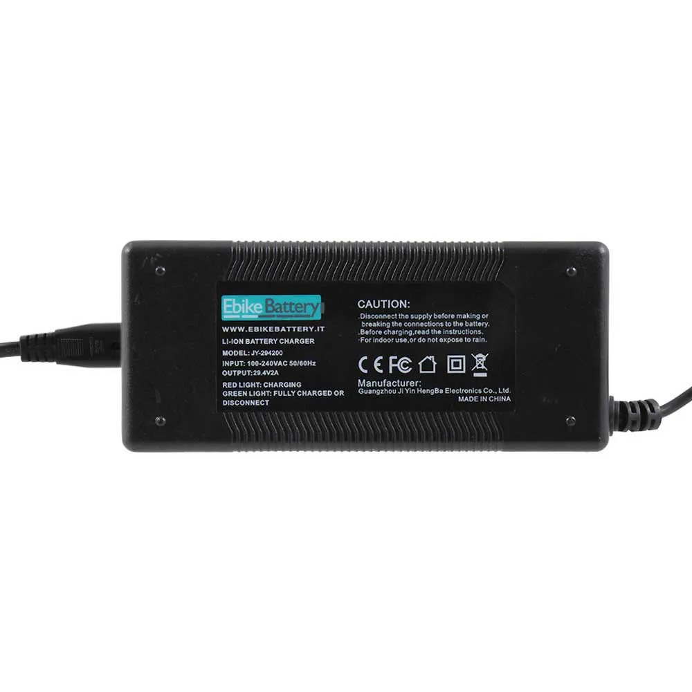 Ebike Battery 24v 2a Lithium Batteriladdare, Black, One Size