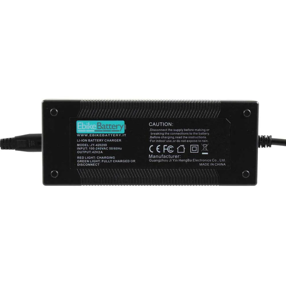 Ebike Battery 36v 2a Lithium Batteriladdare, Black, One Size