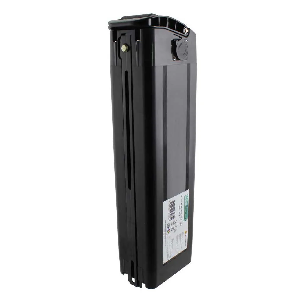 Ebike Battery Silverfish 24v 14ah Vertical Lithium Batteri, Black, One Size