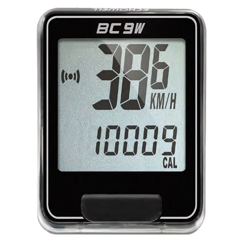 Echowell Bc9w 9 Wireless Cykeldator, Black, One Size