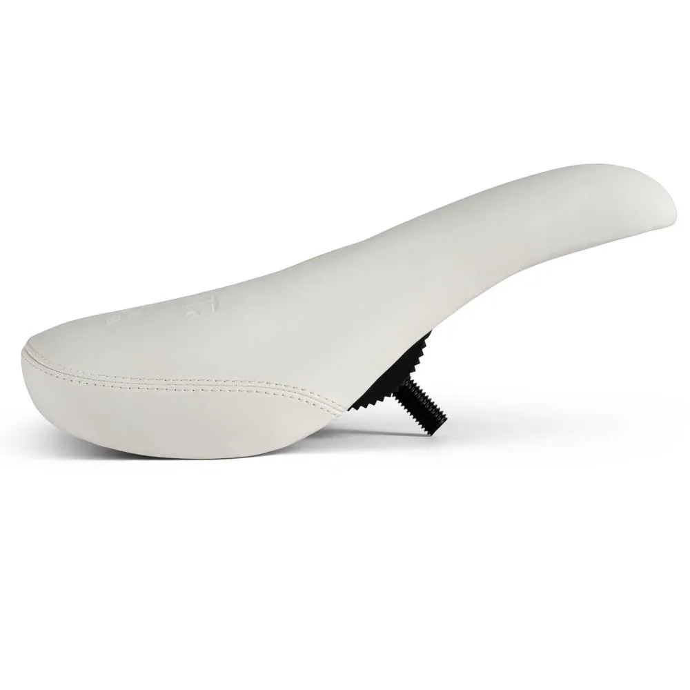 Eclat Bios Slim Pivotal Cykelsadel, White leather, One Size Eclat Bios Slim Pivotal Cykelsadel, White leather, One Size