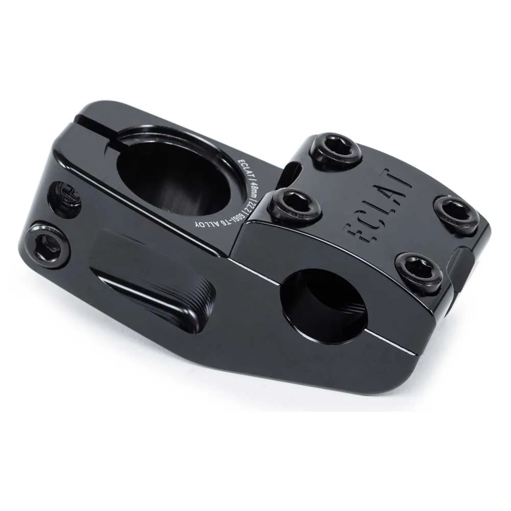 Eclat Domain 22.2 Mm Toploader 34 Mm 1 1/8´´ Cykelstyrstam, Black, 48mm
