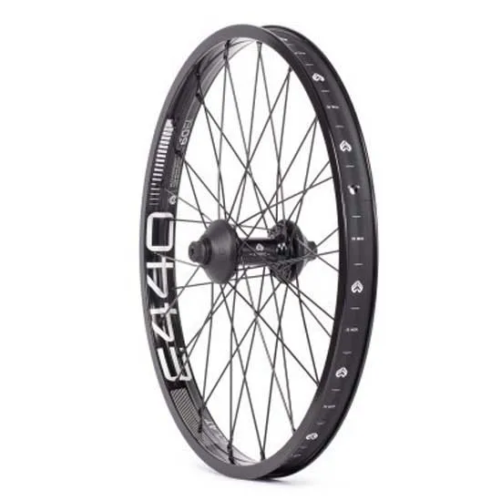 Eclat E440 20´´ Framhjul, Black, One Size
