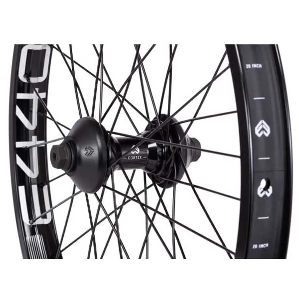 Eclat E440/cortex 20´´ Framhjul, Black, One Size