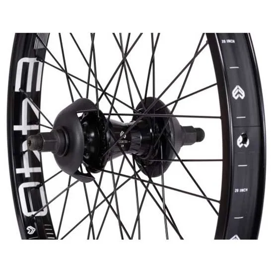Eclat E440/cortex Cassette Rsd 20´´ Bakhjul, Black, One Size