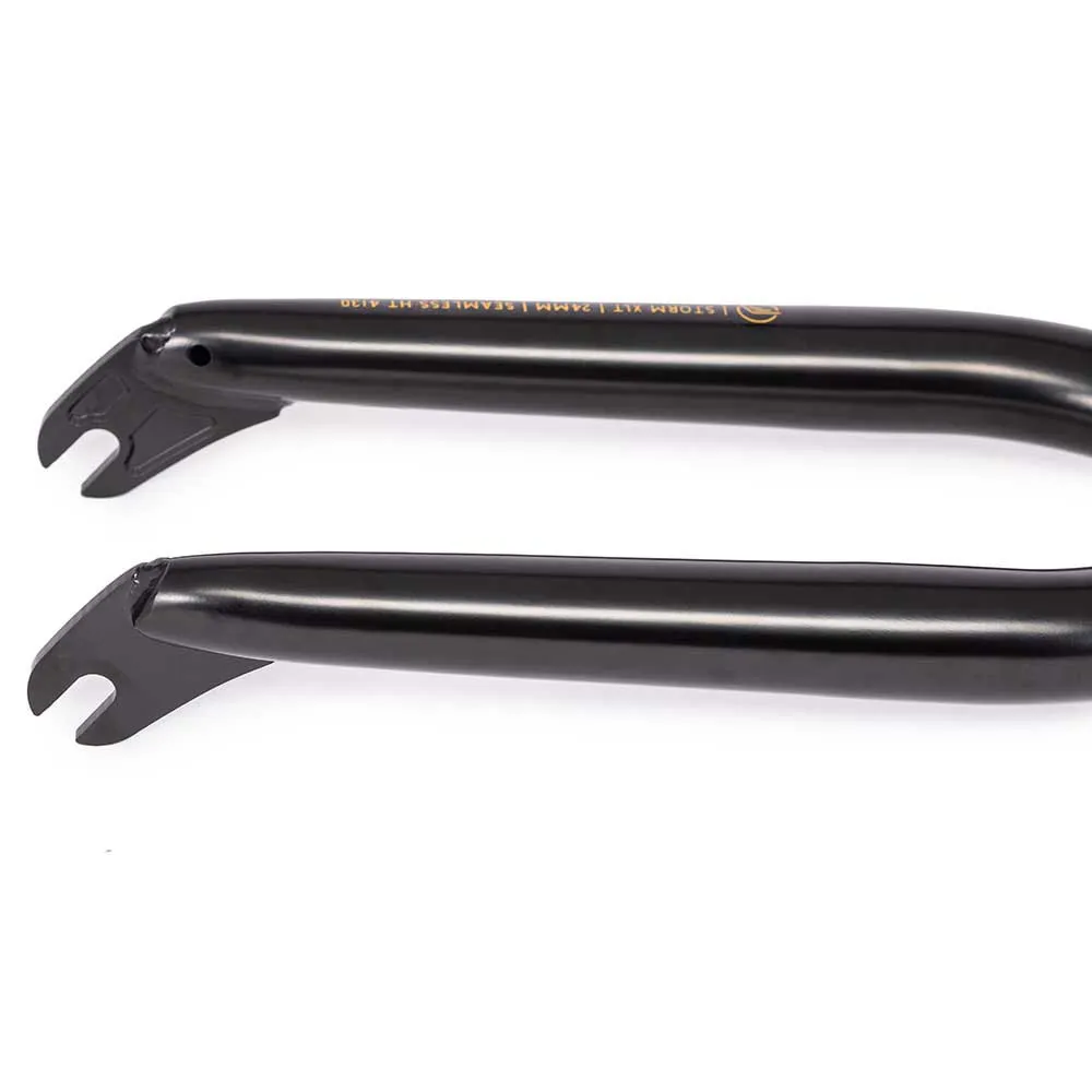 Eclat Storm Xlt 24 Mm Brakeless 1 1/8´´ 20´´ 10 Mm Bmx-gaffel, Black, 20", Rigid