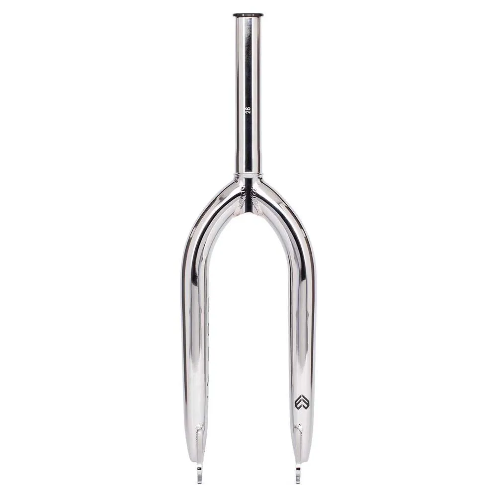 Eclat Storm Xlt 28 Mm Brakeless 1 1/8´´ 20´´ 10 Mm Bmx-gaffel, Chrome, 20", Rigid