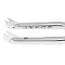 Eclat Storm Xlt 28 Mm Brakeless 1 1/8´´ 20´´ 10 Mm Bmx-gaffel, Chrome, 20", Rigid