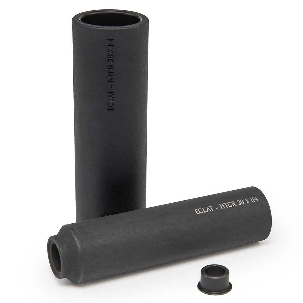 Eclat Venom 14 Mm 4.5´´ Cr-mo/plastic Bmx 10 Mm Pluggar, Black, One Size Eclat Venom 14 Mm 4.5´´ Cr-mo/plastic Bmx 10 Mm Pluggar, Black, One Size