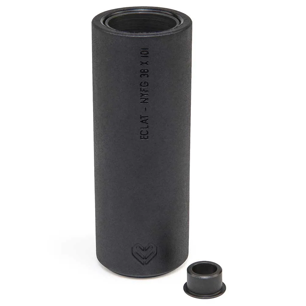 Eclat Venom 14 Mm 4´´ Cr-mo/plastic Bmx10 Mm Pluggar, Black, One Size