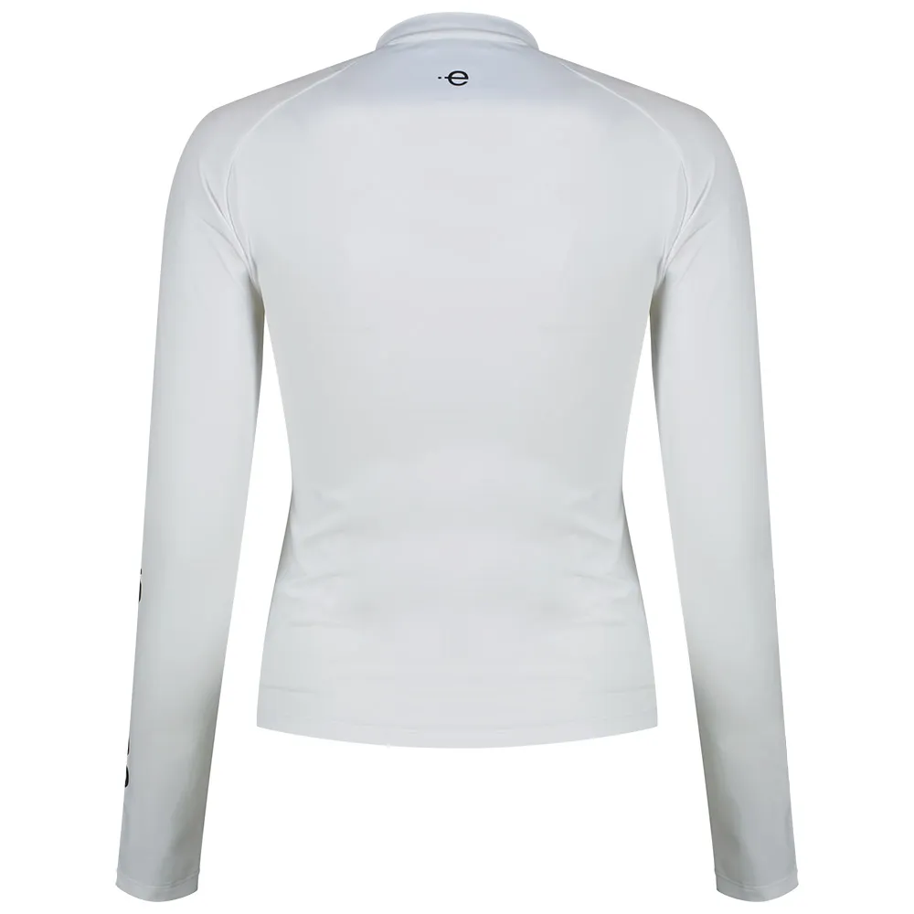 Ecoalf Bolangalf Kvinnors Långärmad Rashguard unisex, Off white, XS