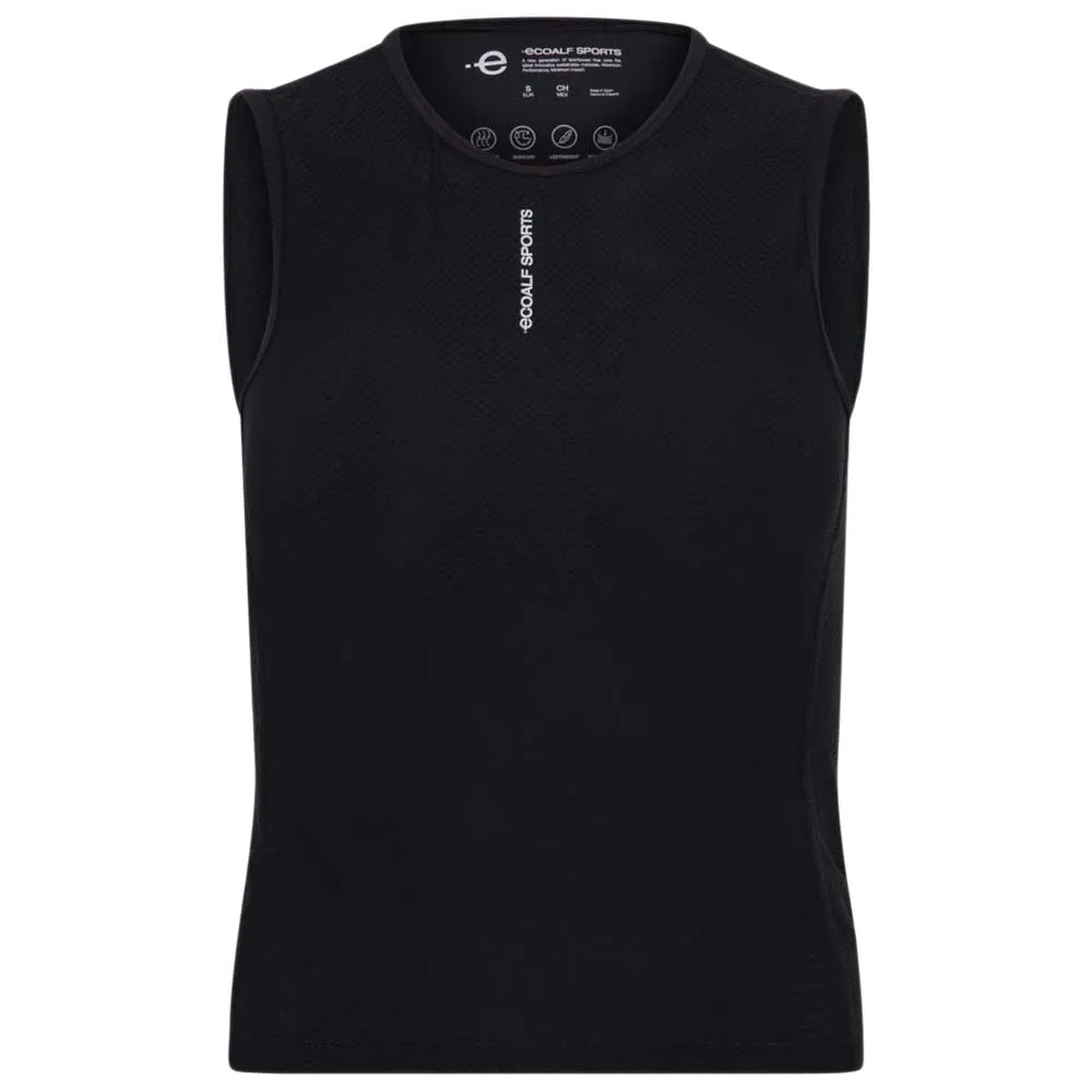 Ecoalf Greyton Ärmlös Baslager, Black