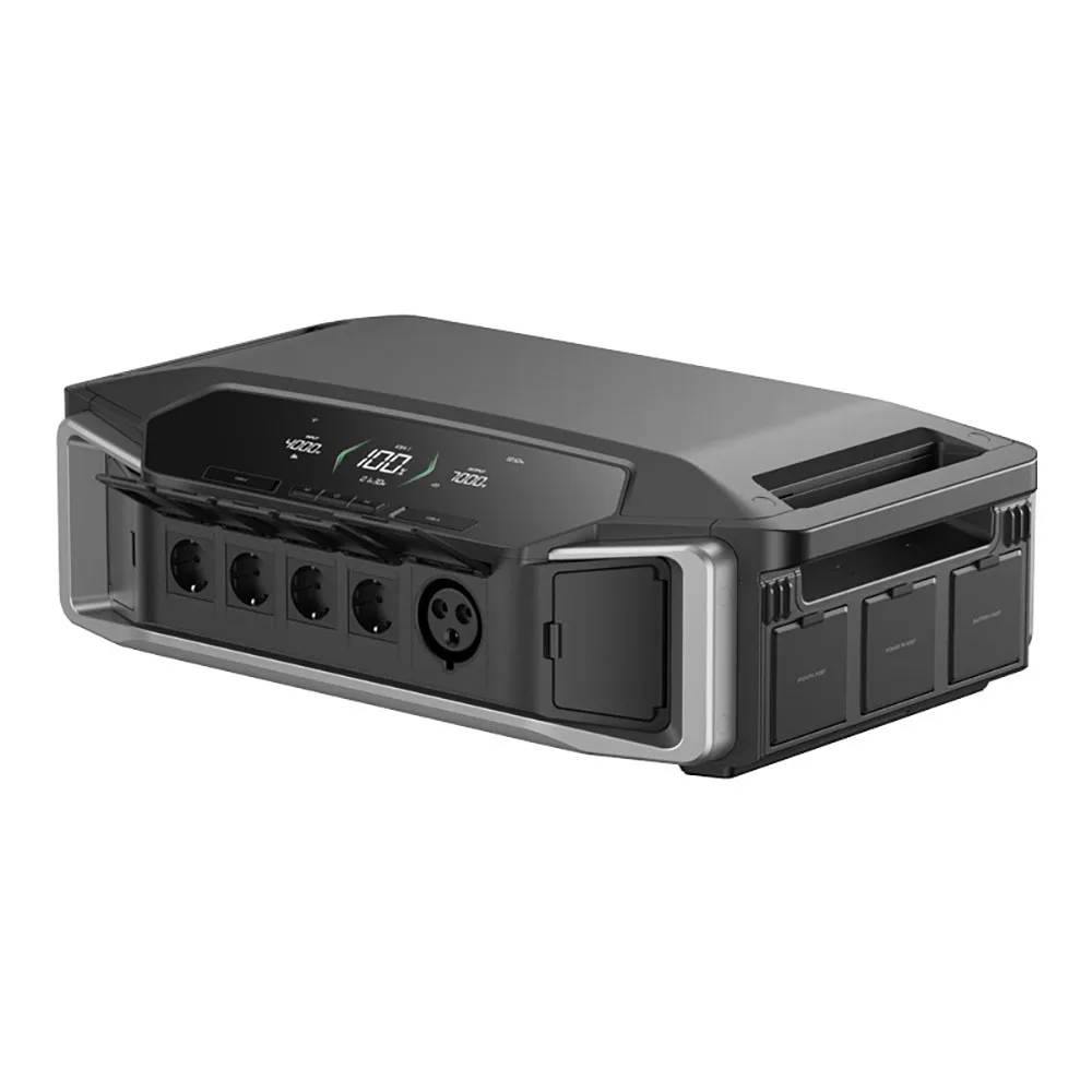 Ecoflow Bärbar Delta Pro Ultra-inverterkraftstation, Black, One Size Ecoflow Bärbar Delta Pro Ultra-inverterkraftstation, Black, One Size