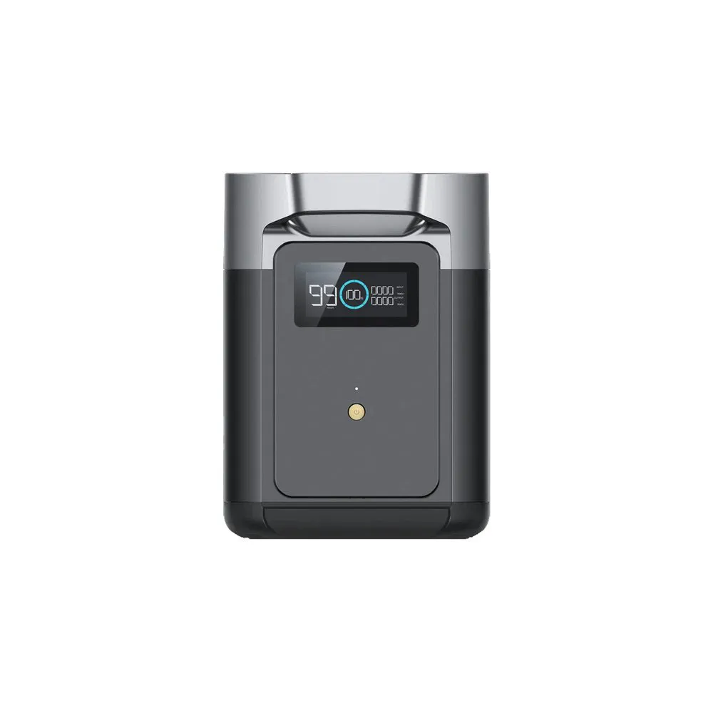 Ecoflow Delta 2 1024wh Extra Battery Portable Kraftverk, Black, One Size