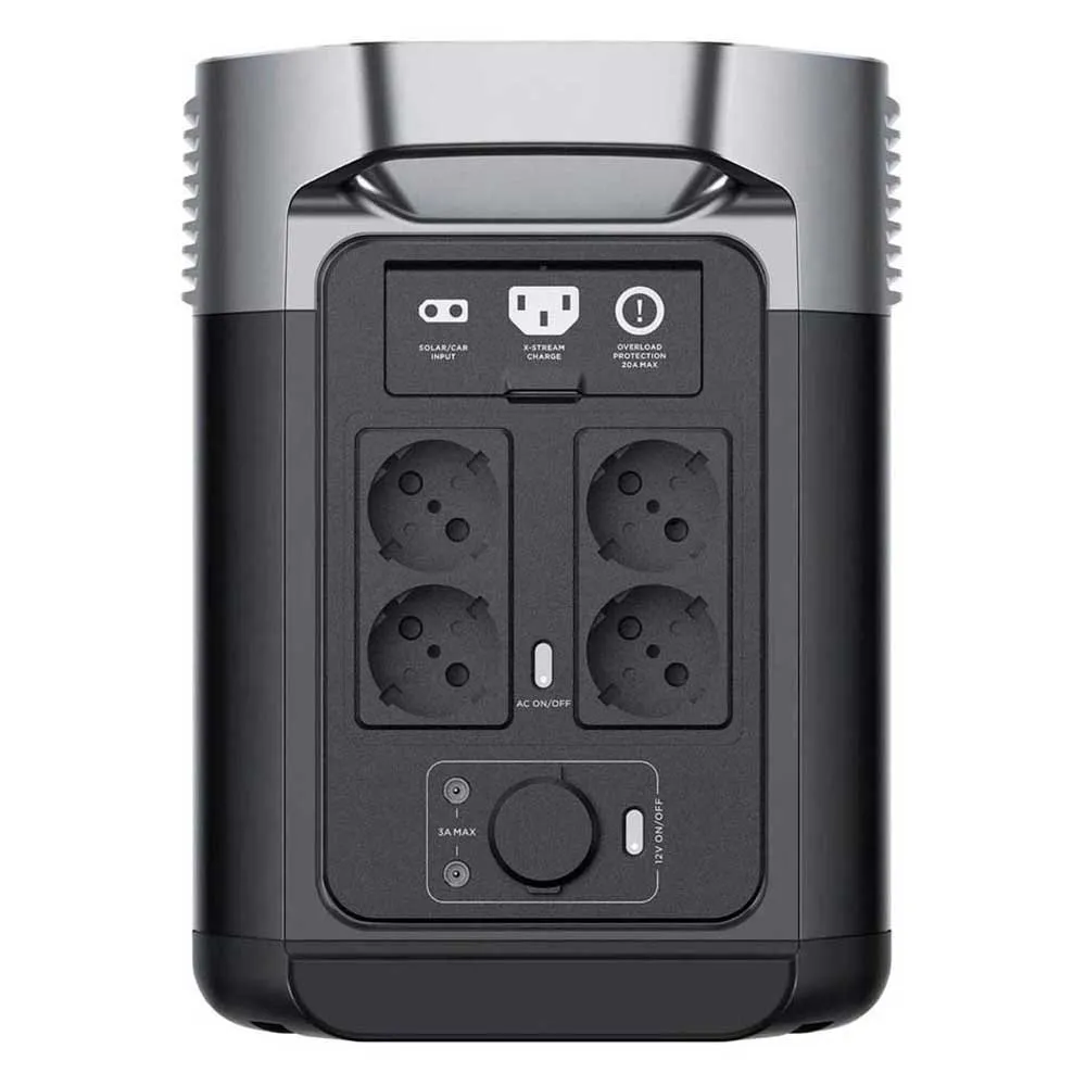 Ecoflow Delta 2 Bärbar Kraftstation, Black, One Size Ecoflow Delta 2 Bärbar Kraftstation, Black, One Size