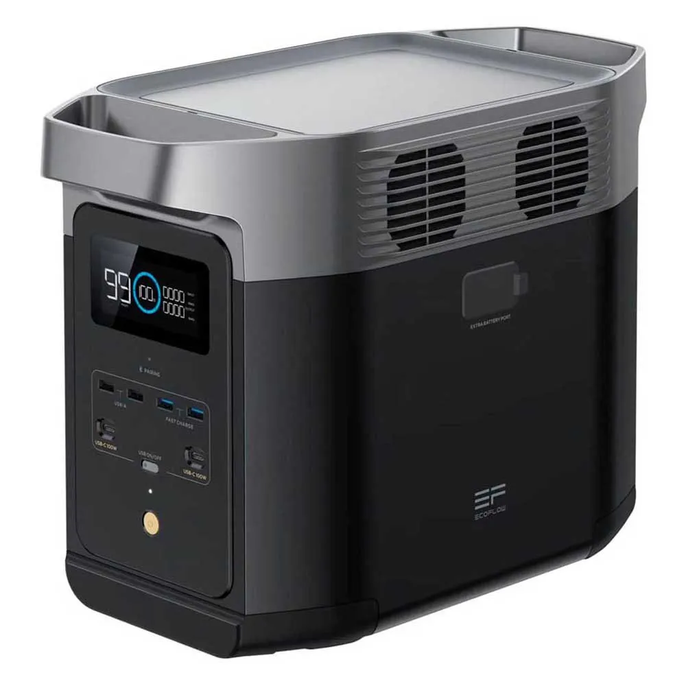 Ecoflow Delta 2 Bärbar Kraftstation, Black, One Size Ecoflow Delta 2 Bärbar Kraftstation, Black, One Size