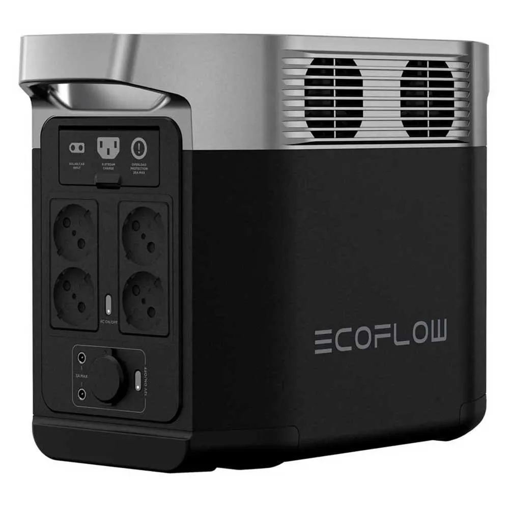 Ecoflow Delta 2 Bärbar Kraftstation, Black, One Size Ecoflow Delta 2 Bärbar Kraftstation, Black, One Size