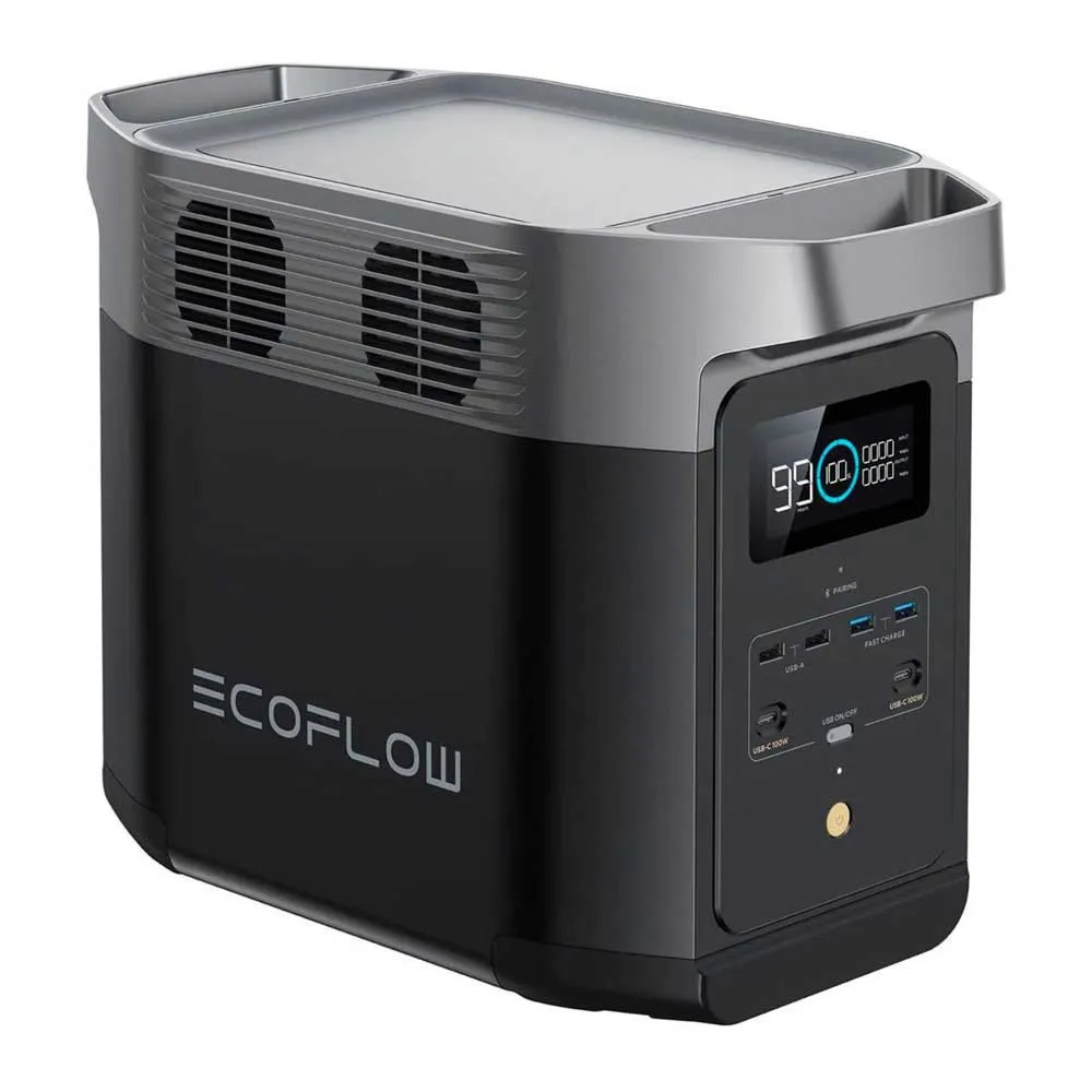 Ecoflow Delta 2 Bärbar Kraftstation, Black, One Size Ecoflow Delta 2 Bärbar Kraftstation, Black, One Size