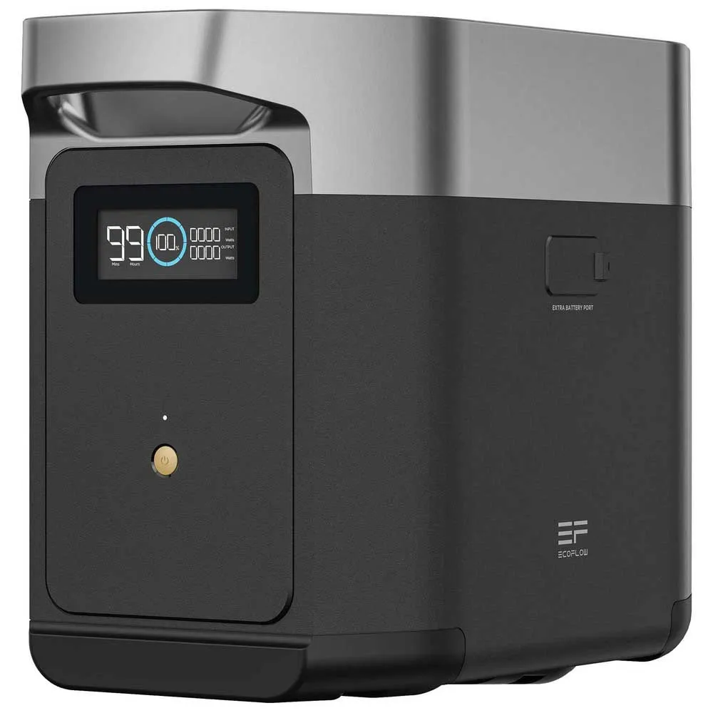 Ecoflow Delta 2 Max 2048wh Solpanelbatteri, Grey, One Size