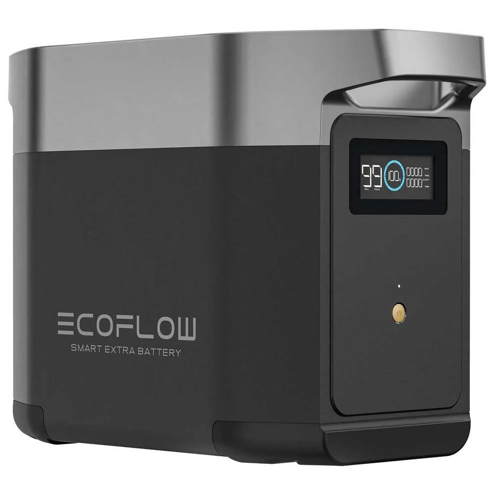 Ecoflow Delta 2 Max 2048wh Solpanelbatteri, Grey, One Size